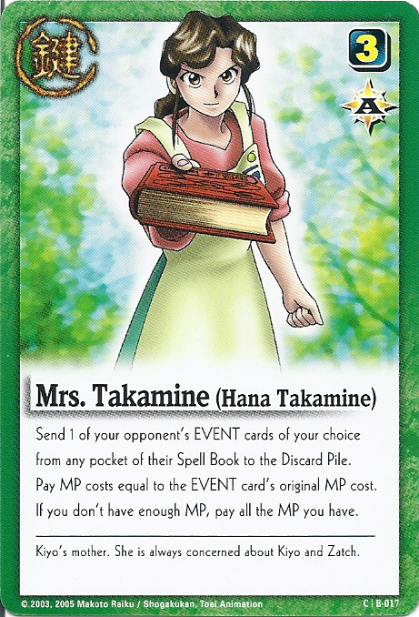 Mrs. Takamine (Hana Takamine) - FOIL